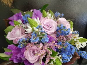 Mauve purple tones 